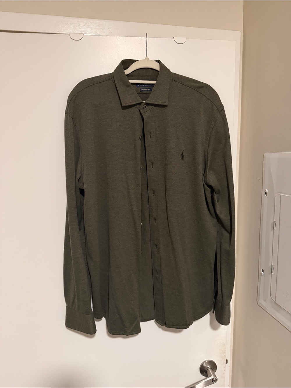 Polo by Ralph Lauren Olive Green Button-Down Shirt